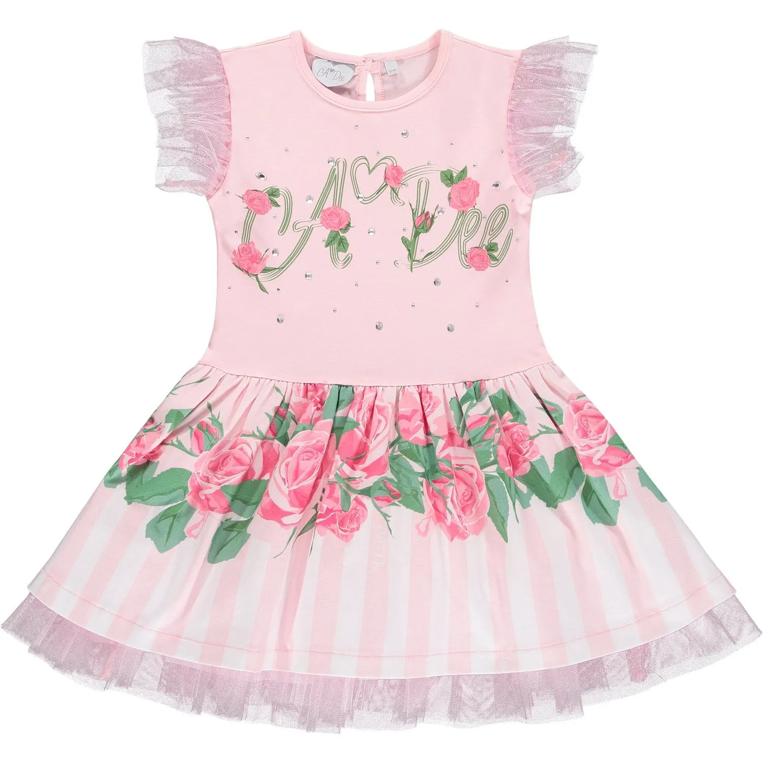 A DEE - Flora Rose Dress - Pink