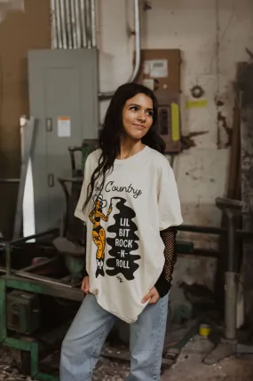 A Little Bit Country Grunge Graphic Tee