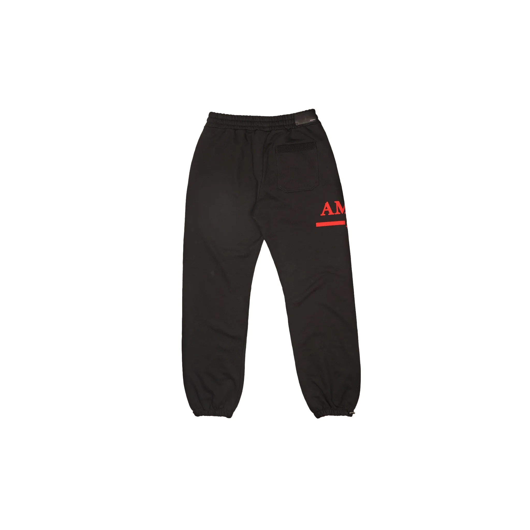 AMIRI MA Bar Logo Sweatpant Black Red
