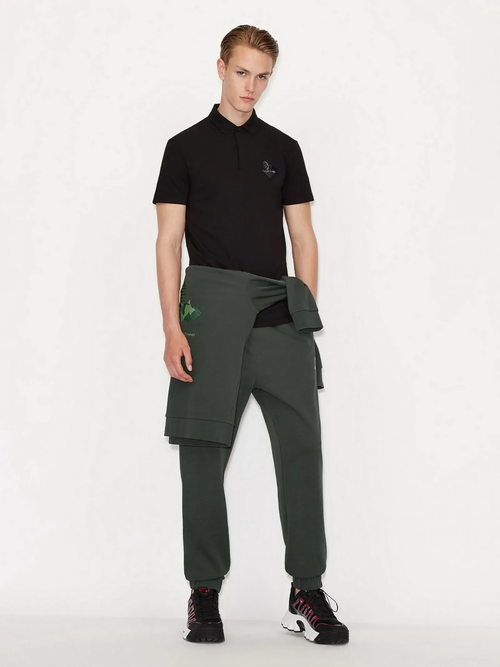 Armani Exchange Eagle Green Sweatpant