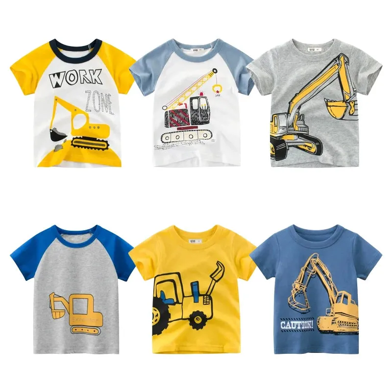 Baldur Cotton Excavator T-Shirts
