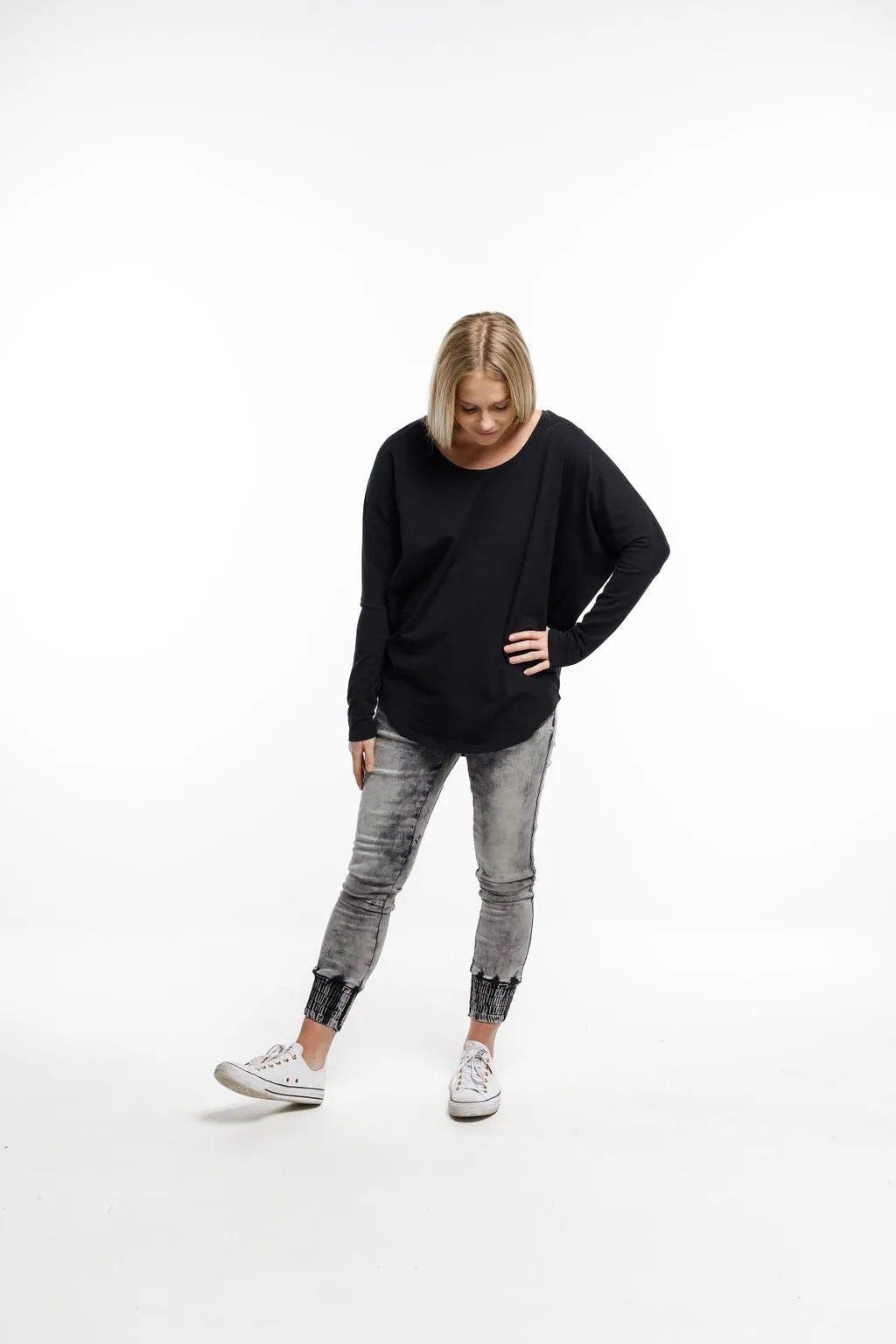 Batwing Tee - Black