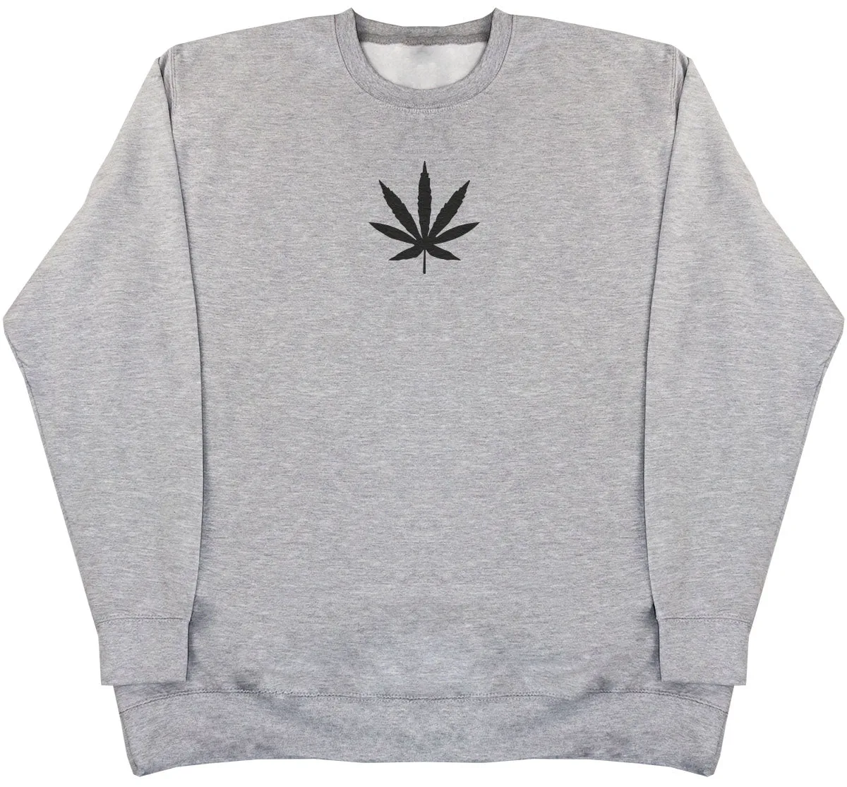 Black Leaf - Huge Oversized Comfy Original Sweater
