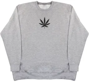 Black Leaf - Huge Oversized Comfy Original Sweater