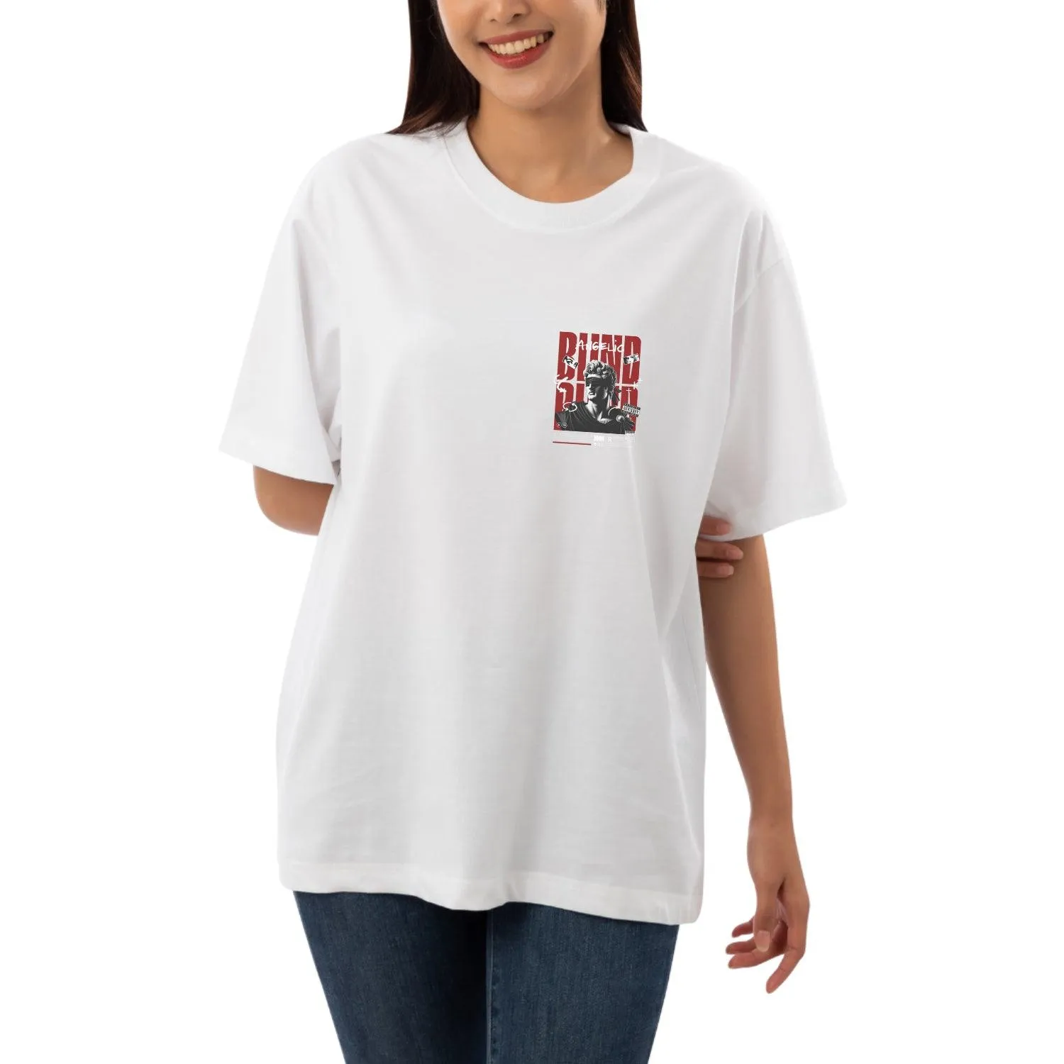 Blind Womens Oversized T-shirt