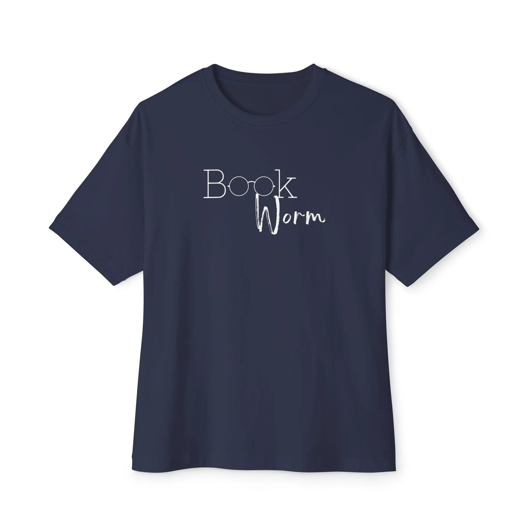 Book Worm Unisex Oversized Boxy Tee