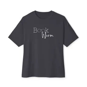 Book Worm Unisex Oversized Boxy Tee
