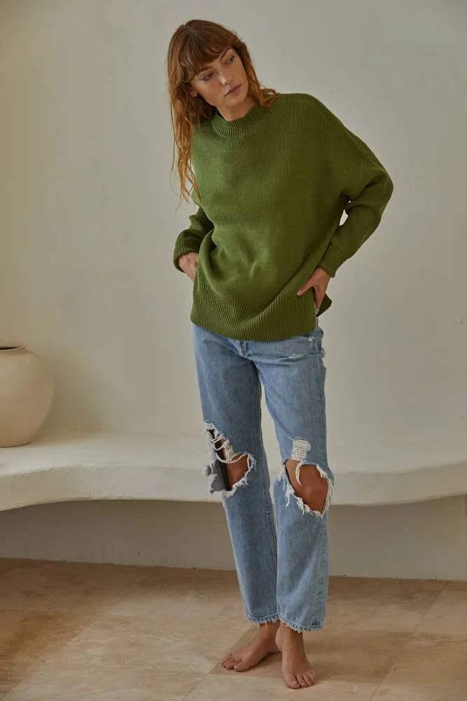 By Together RILEY SWEATER Denim