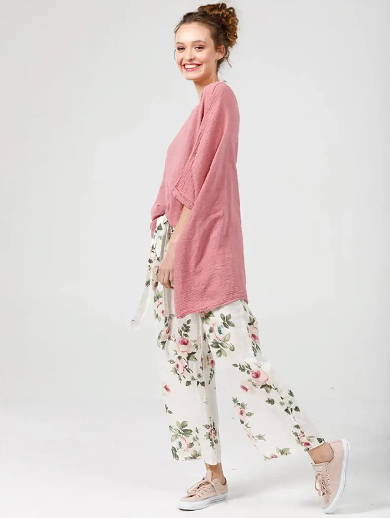 Camille Top - Raspberry