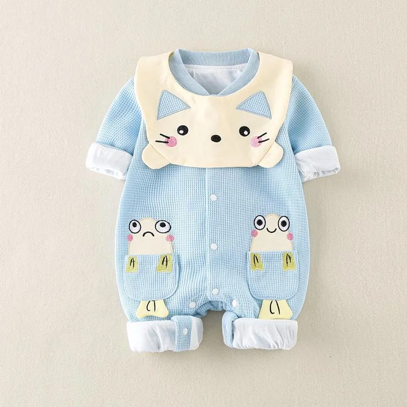 Cat Pattern Jumpsuit for Baby