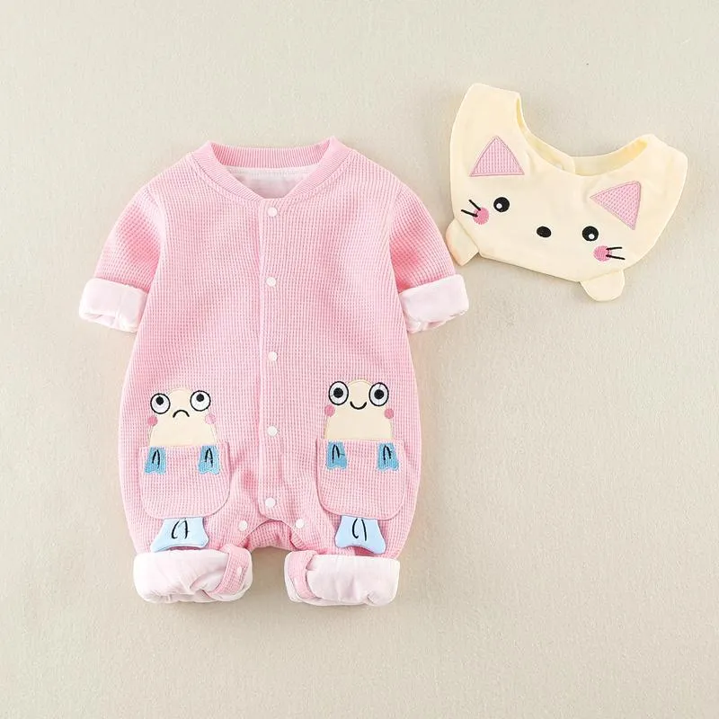 Cat Pattern Jumpsuit for Baby