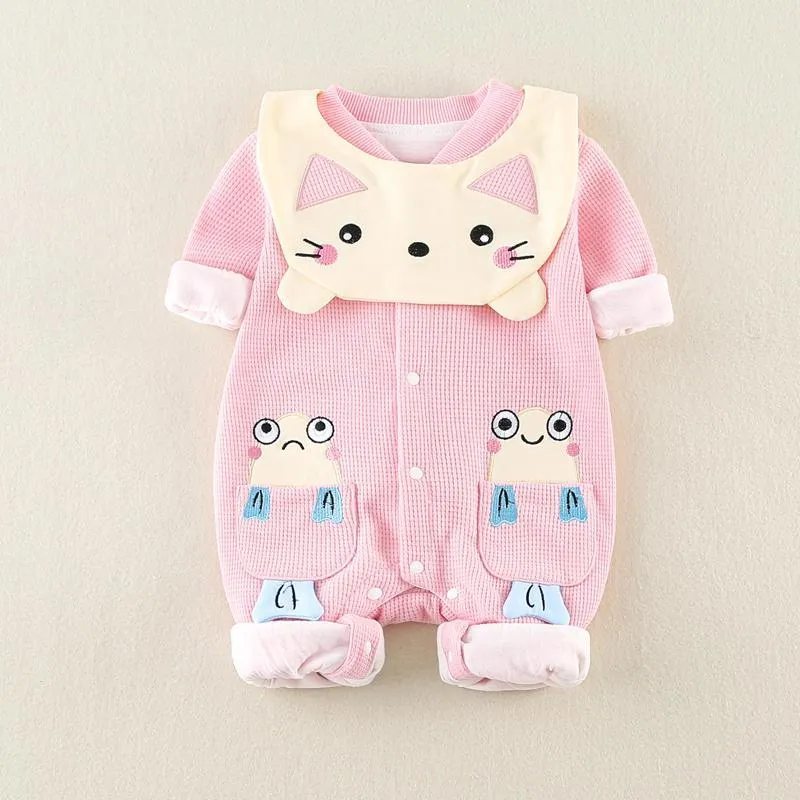 Cat Pattern Jumpsuit for Baby