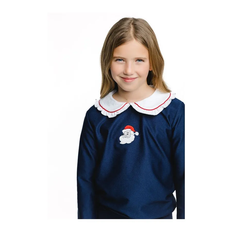 Classic Santa Navy Sweatshirt