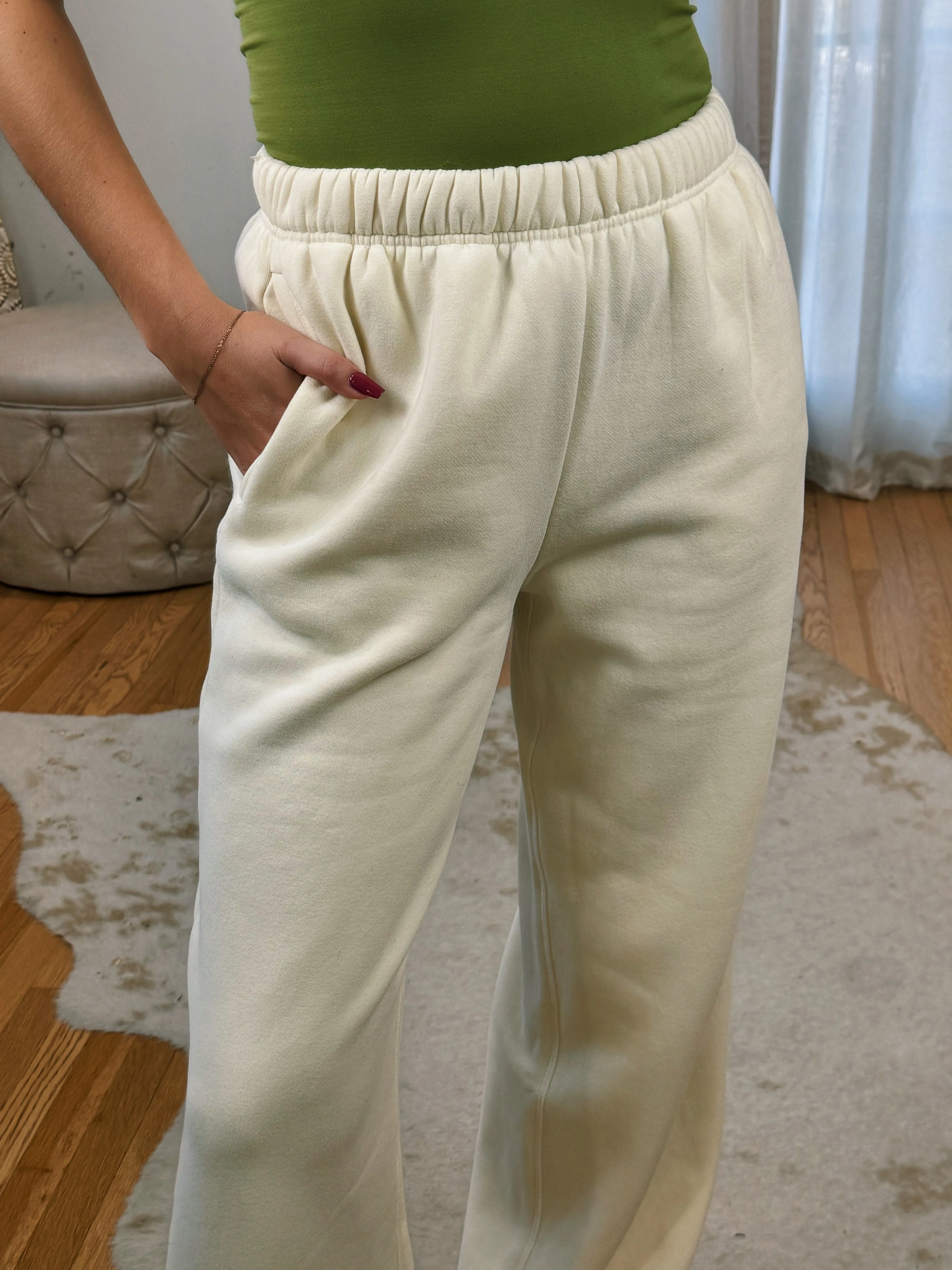 Comfort Wide Leg Sweatpants