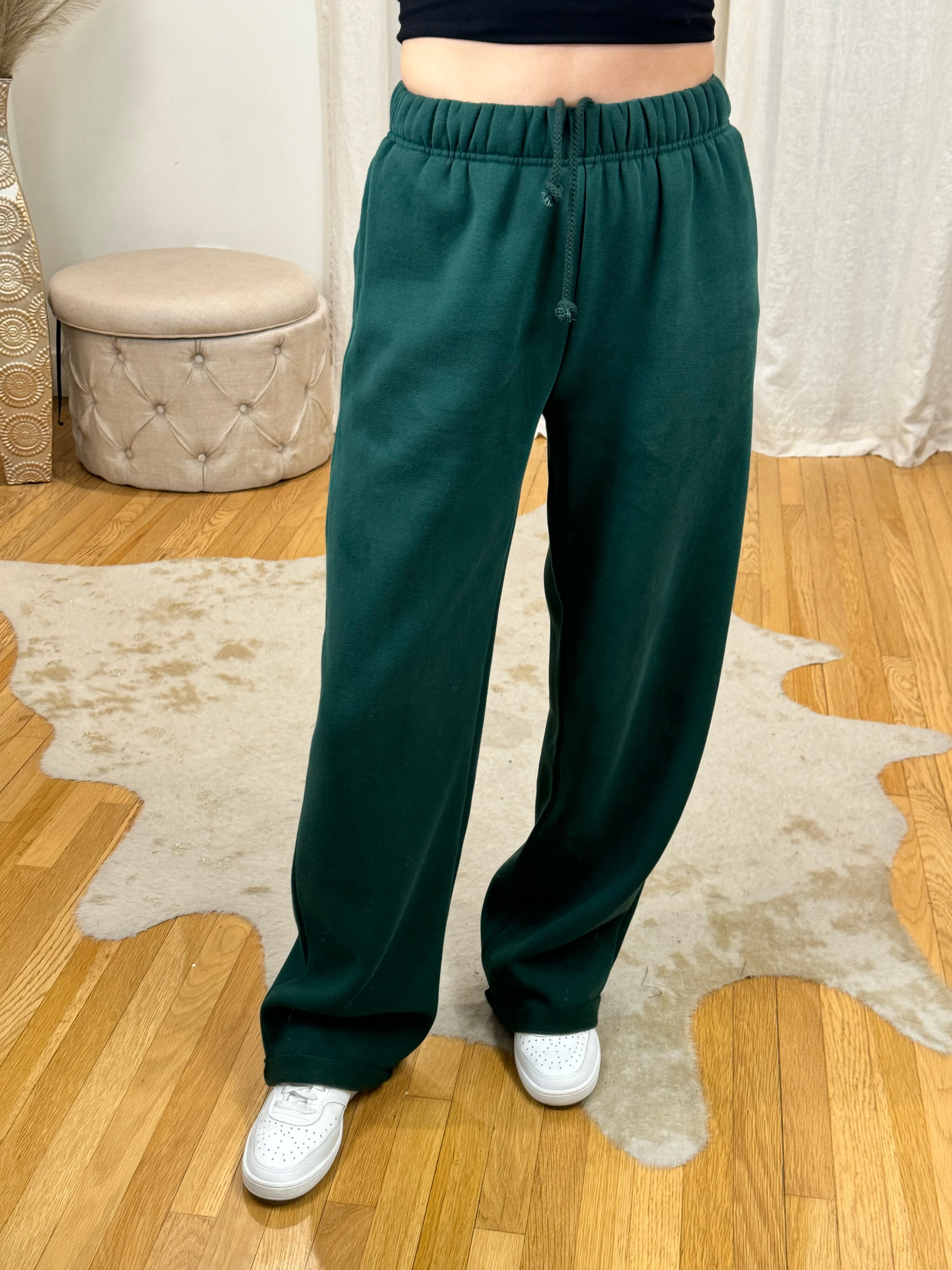 Comfort Wide Leg Sweatpants