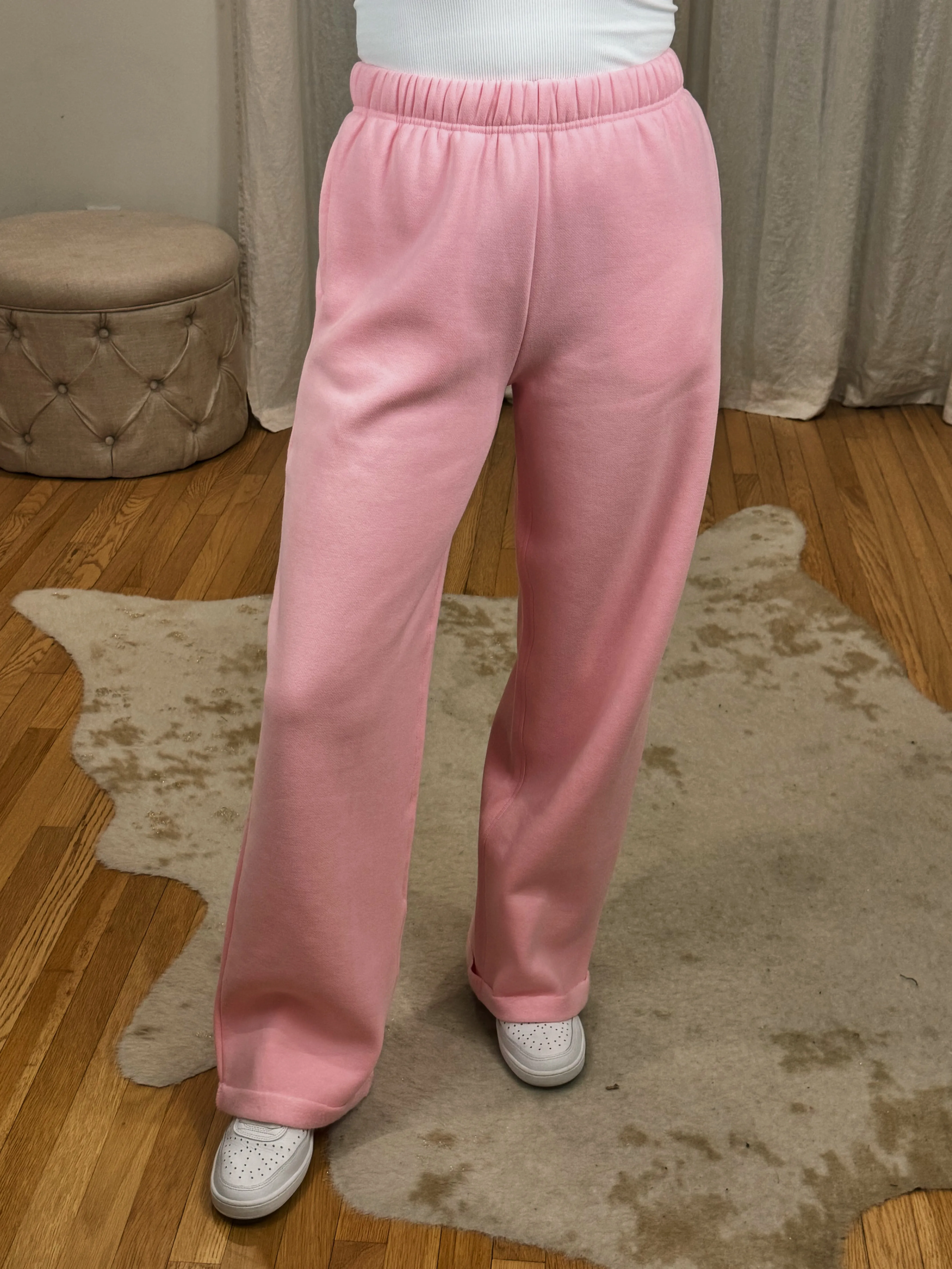 Comfort Wide Leg Sweatpants