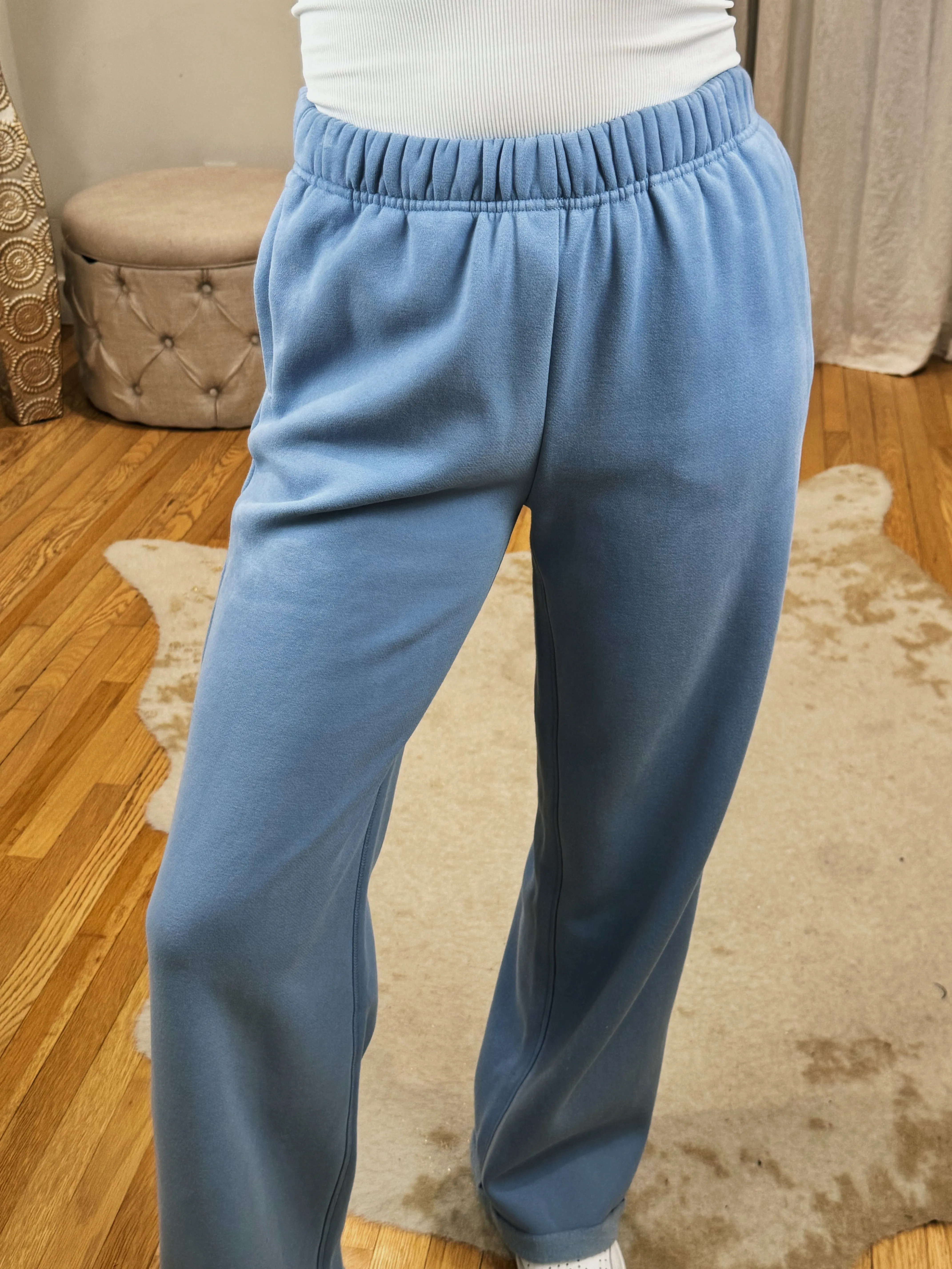 Comfort Wide Leg Sweatpants