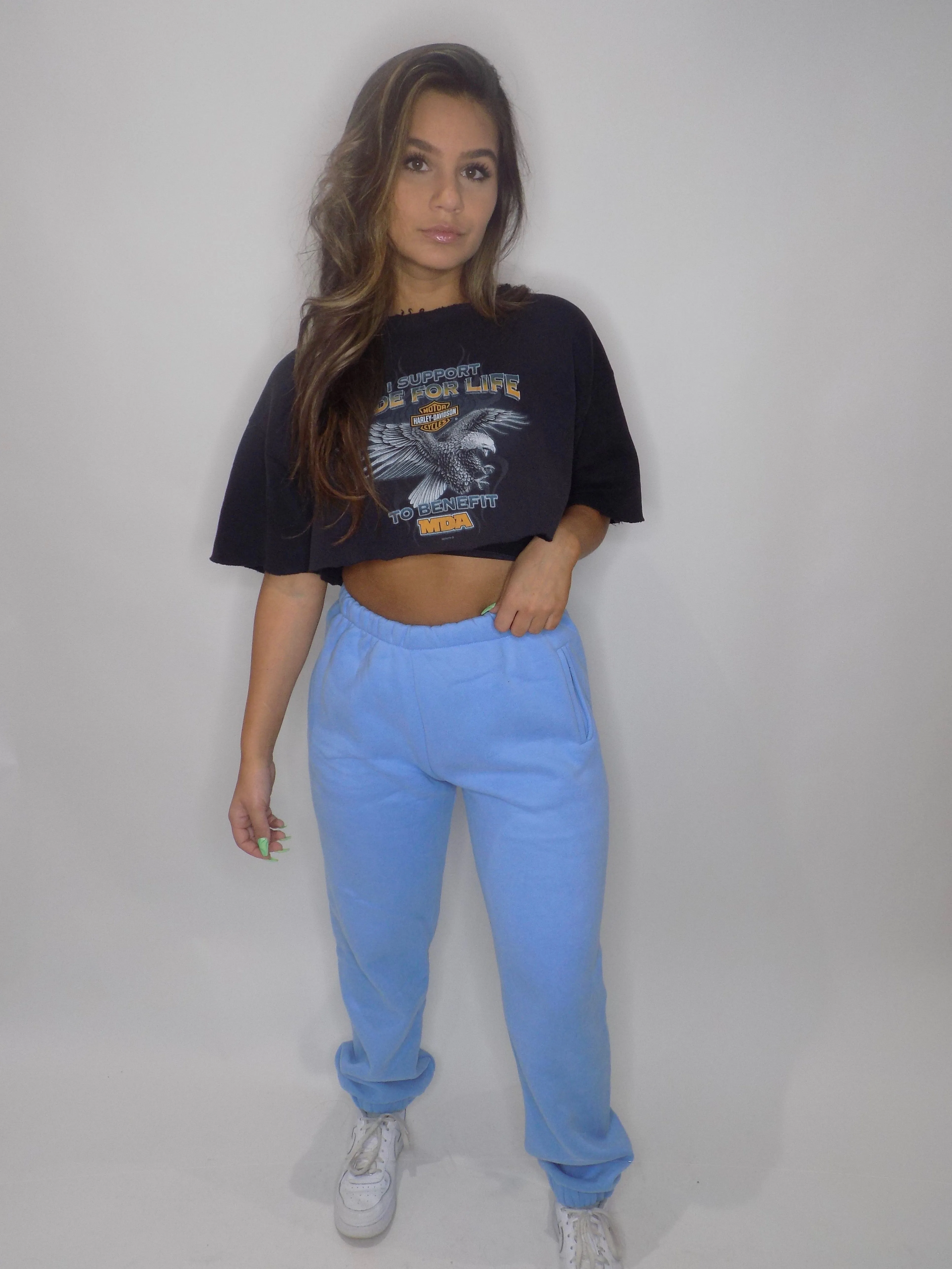 Comfy Cozy Blue Sweatpants