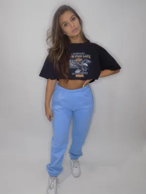 Comfy Cozy Blue Sweatpants