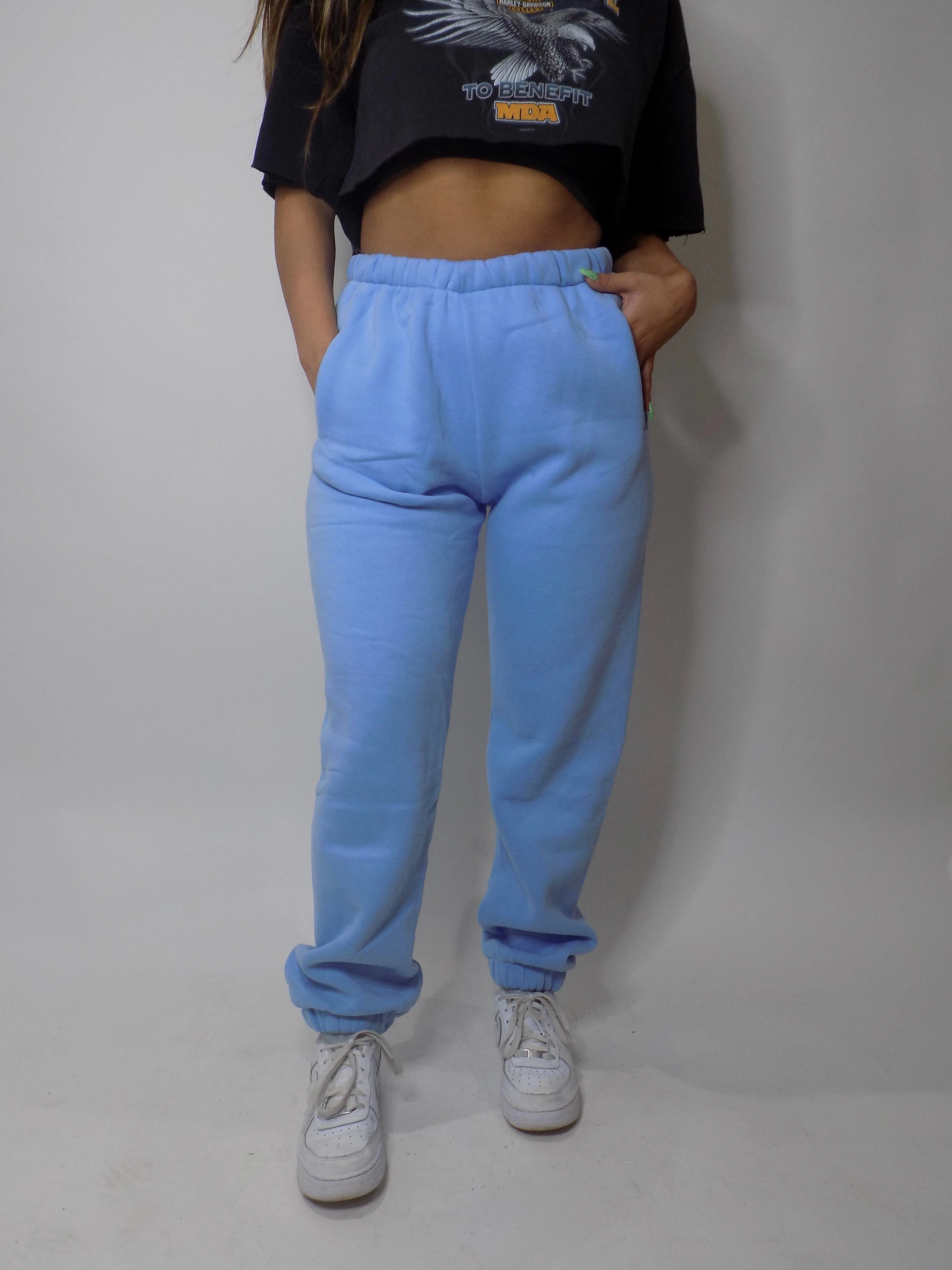 Comfy Cozy Blue Sweatpants