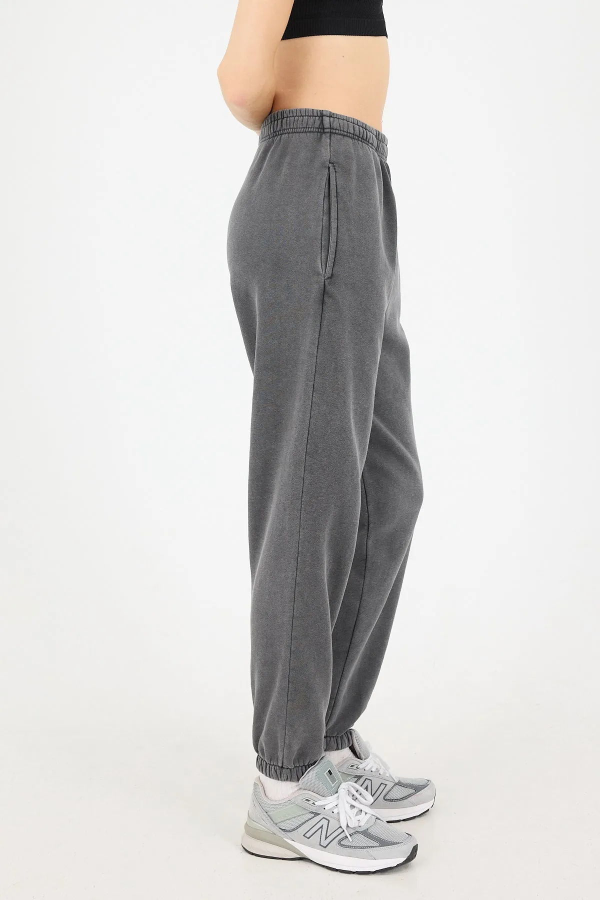 Cuffed Hem Sweatpants