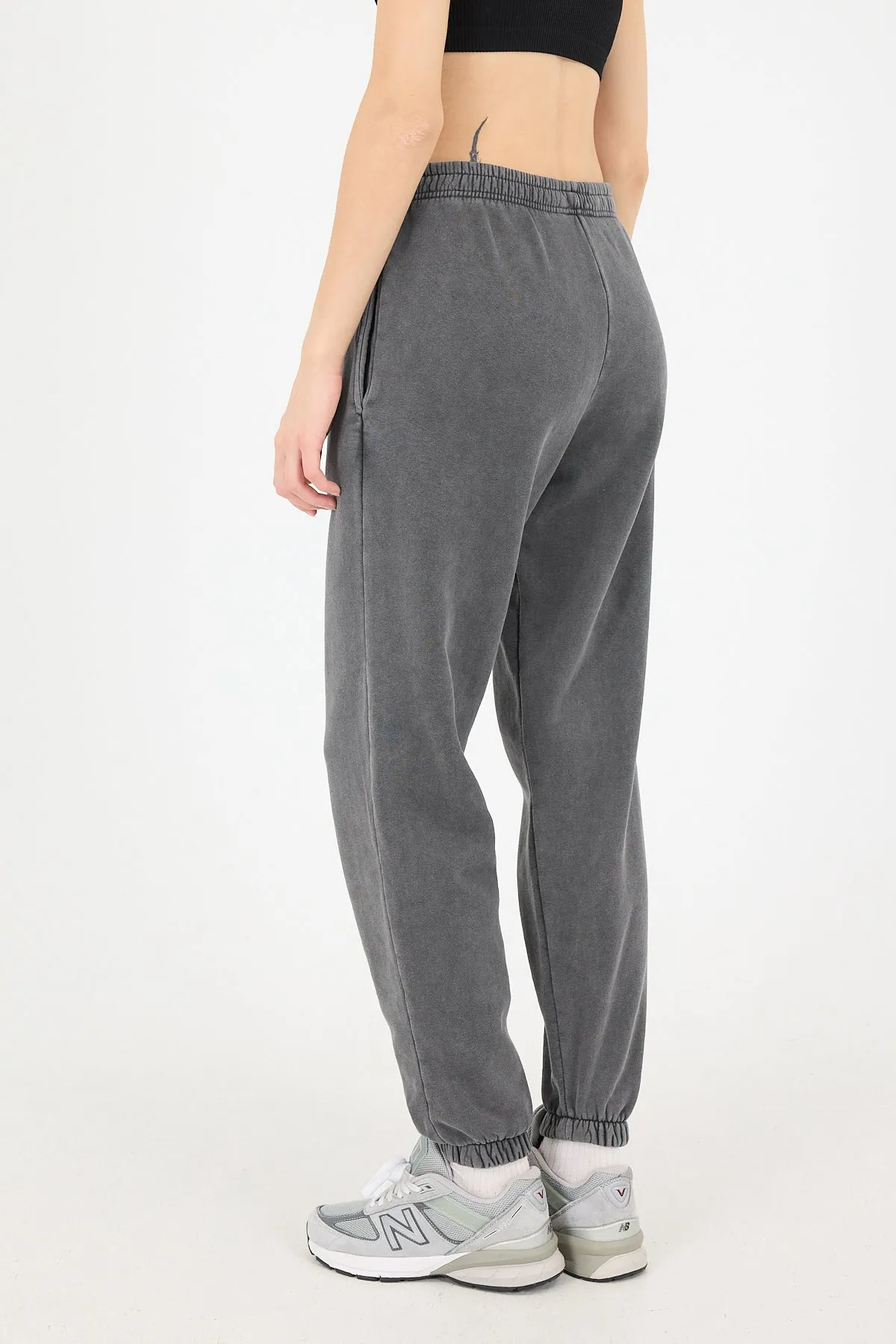 Cuffed Hem Sweatpants