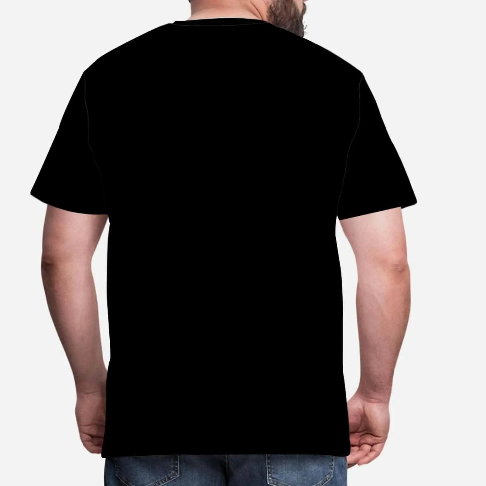 Custom Name Awesome Dad Tee Men's All Over Print T-shirt Put Your Face on Shirt for Father's Day