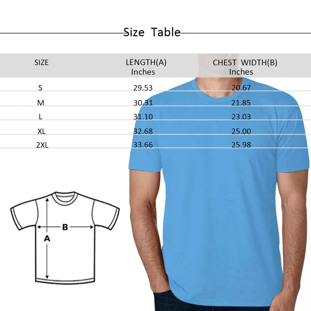 Custom Name Tee The Best Gift for Dad Personalized Men's All Over Print T-shirt for Father's Day