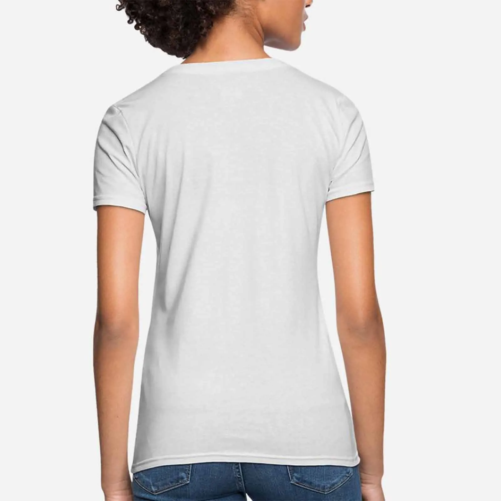 Custom Photo Heart Shirts Personalized Women's All Over Print T-shirt Gifts for Birthday Holidays Anniversary