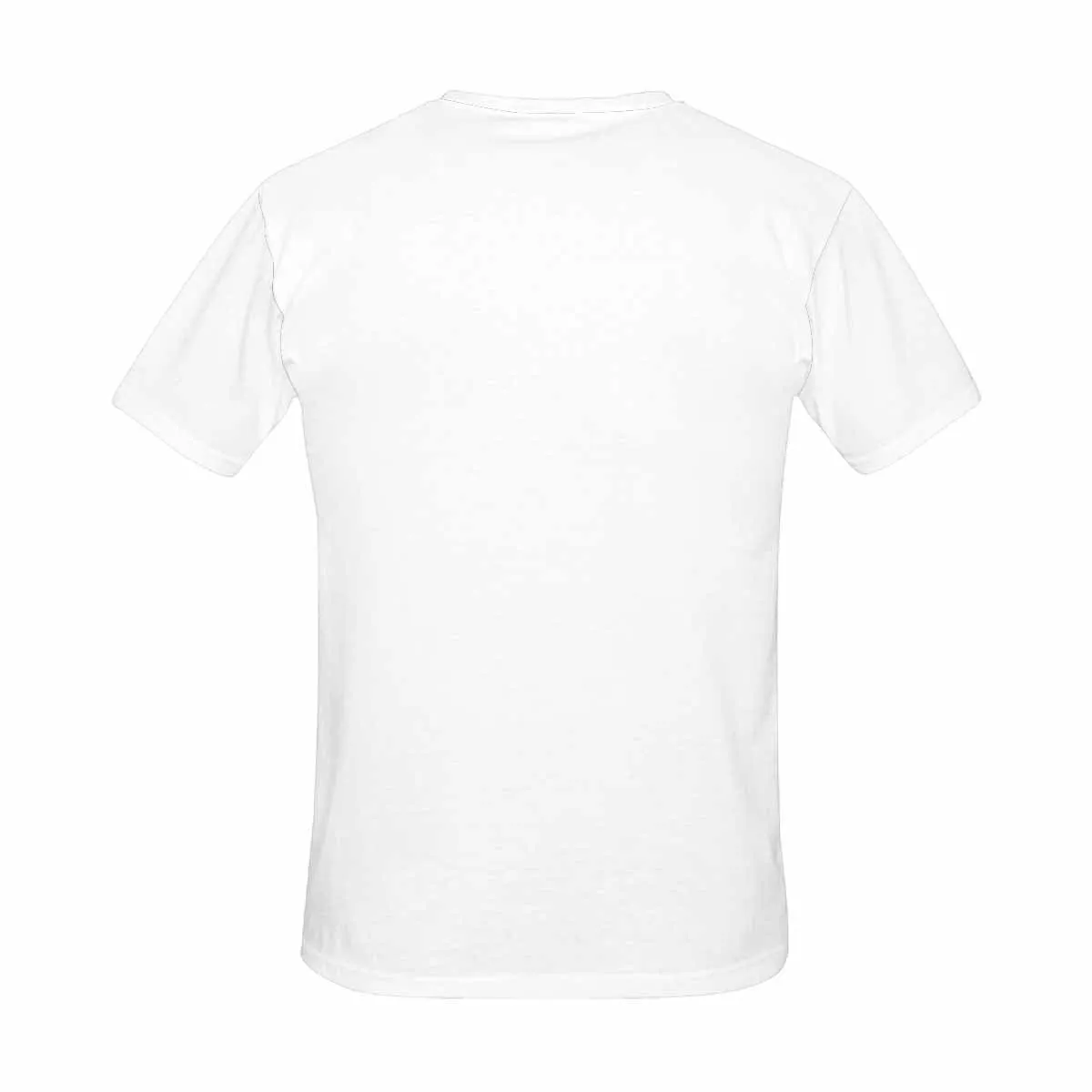 Custom Shirt with Face Santa Hole White for Him Perosnalized Men's All Over Print T-shirt