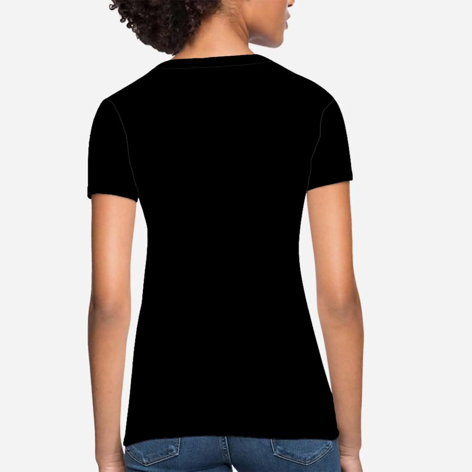 Custom Shirts with Personalized Pictures Loving Couple Women's All Over Print T-shirt for Her
