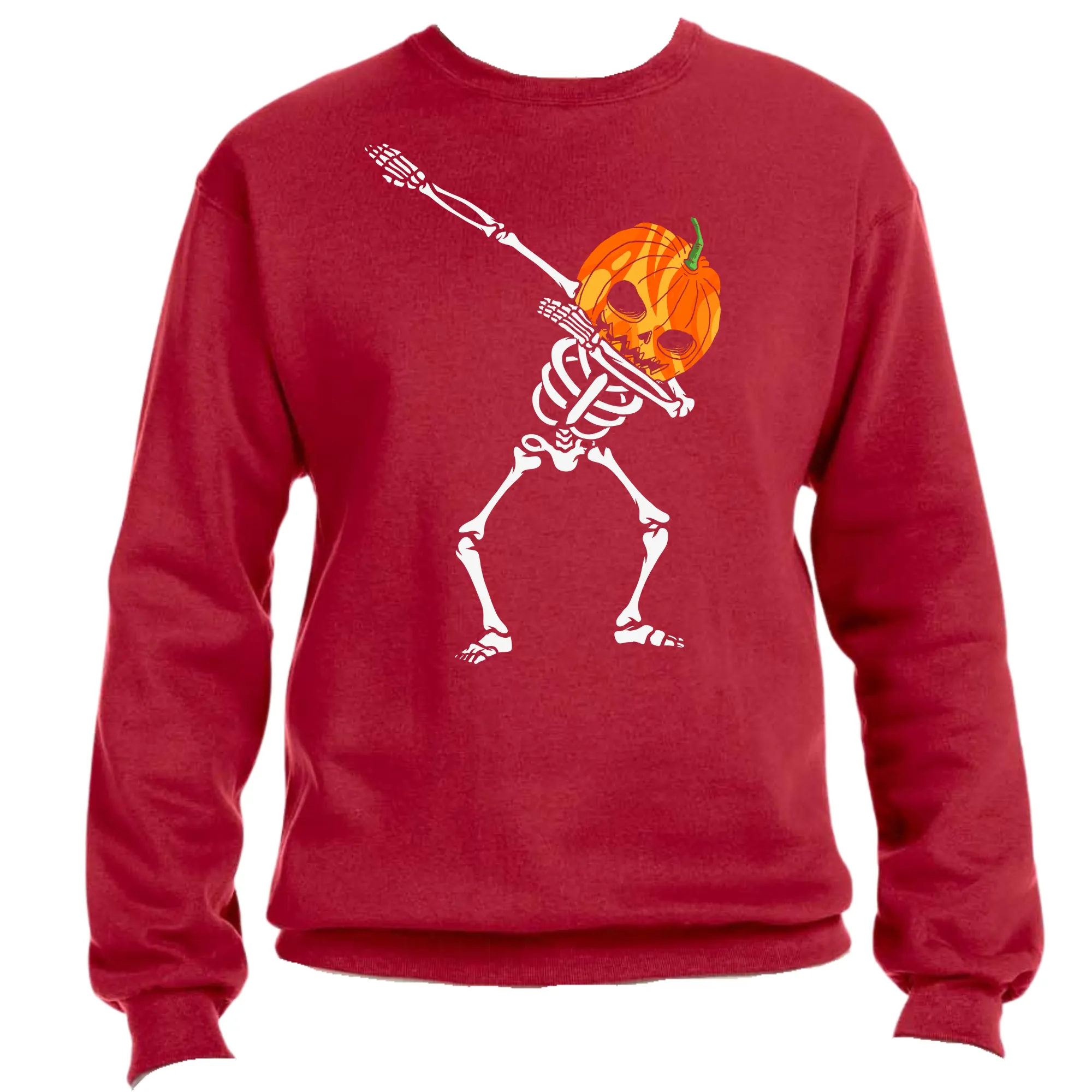 Dabbing Skeleton Unisex Halloween Sweater – Cozy Fit, Fun & Spooky Graphic