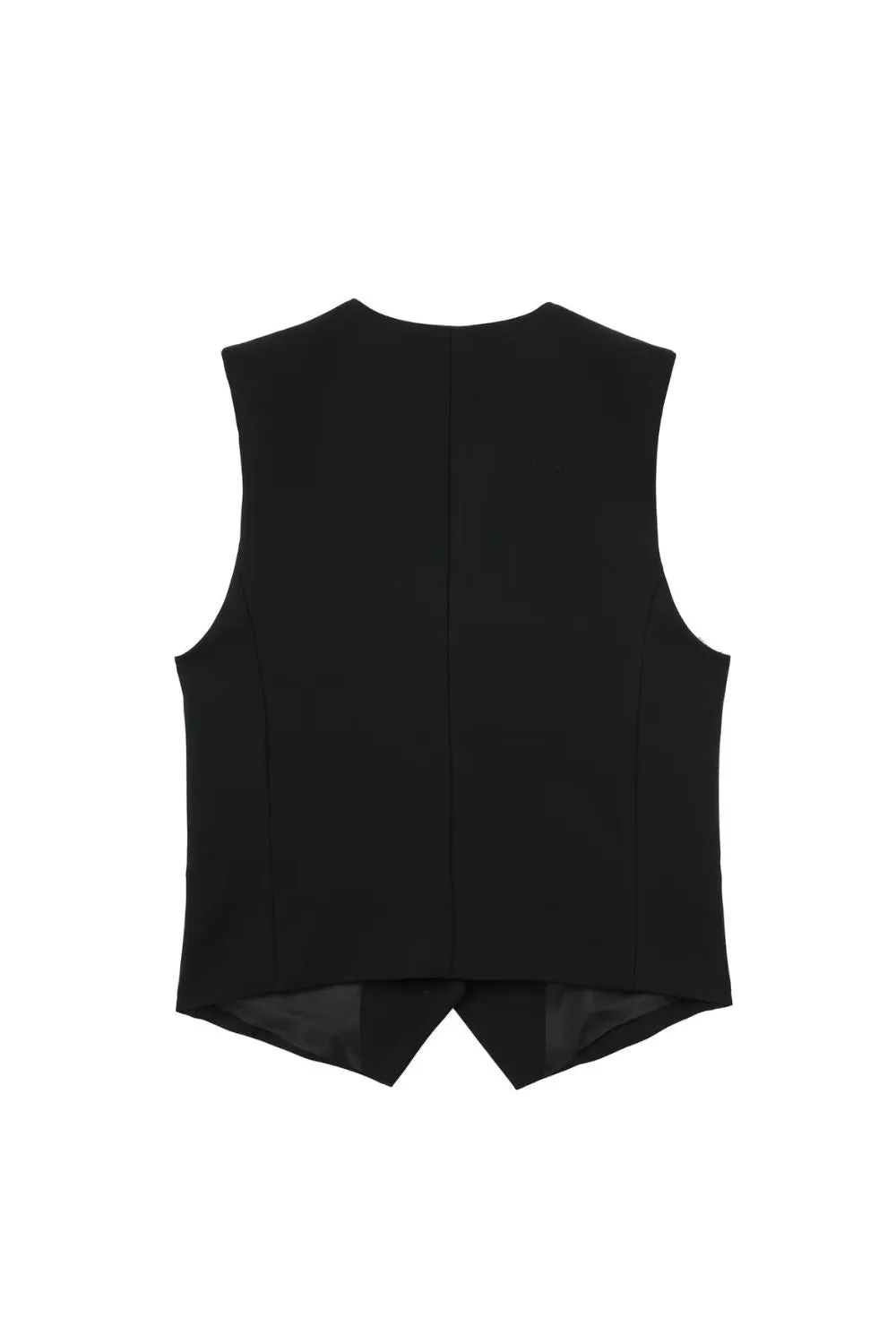 ‘Gabriella’ Classic V-Neck Fitted Vest