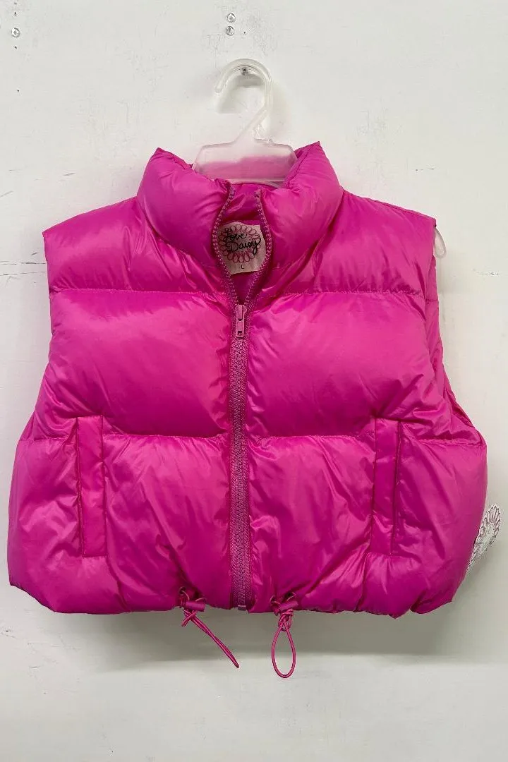 girls puffer vest