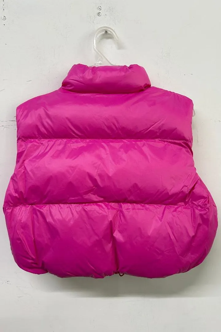 girls puffer vest