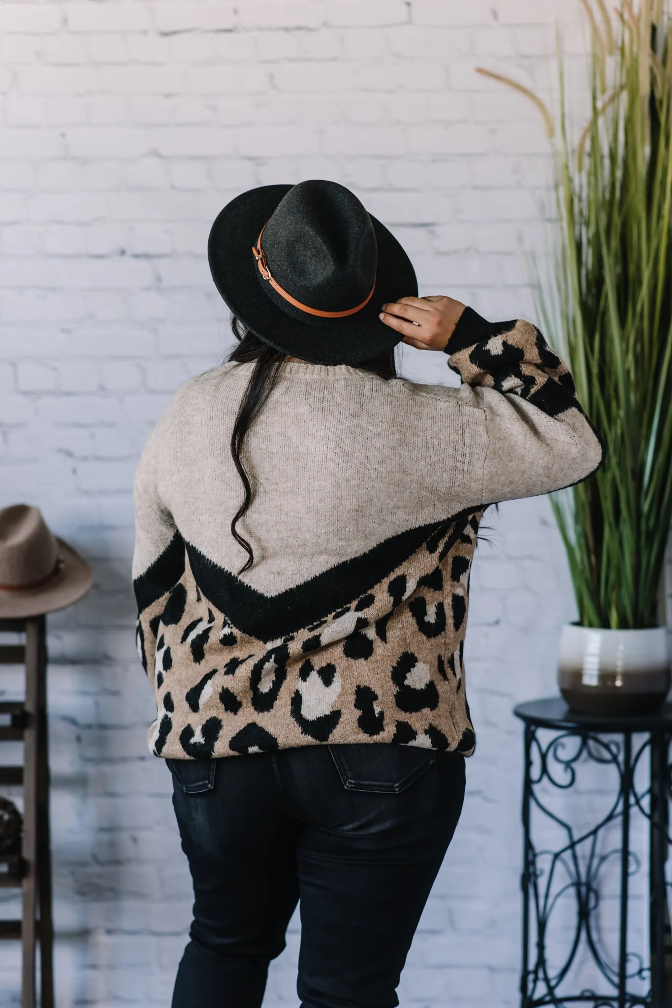 Golden State Leopard Sweater