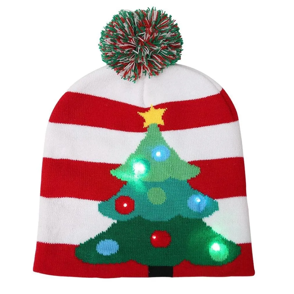 Holiday Fun LED Beanie for Men and Women