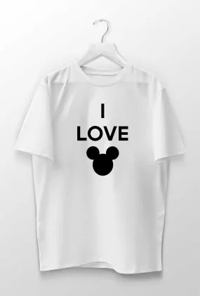 I love Mickey Mouse Tee, Cute Disney Mickey Mouse T-Shirt