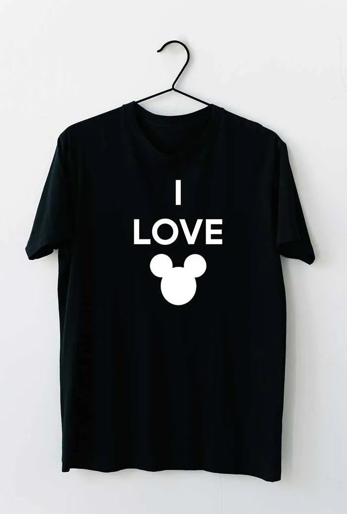 I love Mickey Mouse Tee, Cute Disney Mickey Mouse T-Shirt