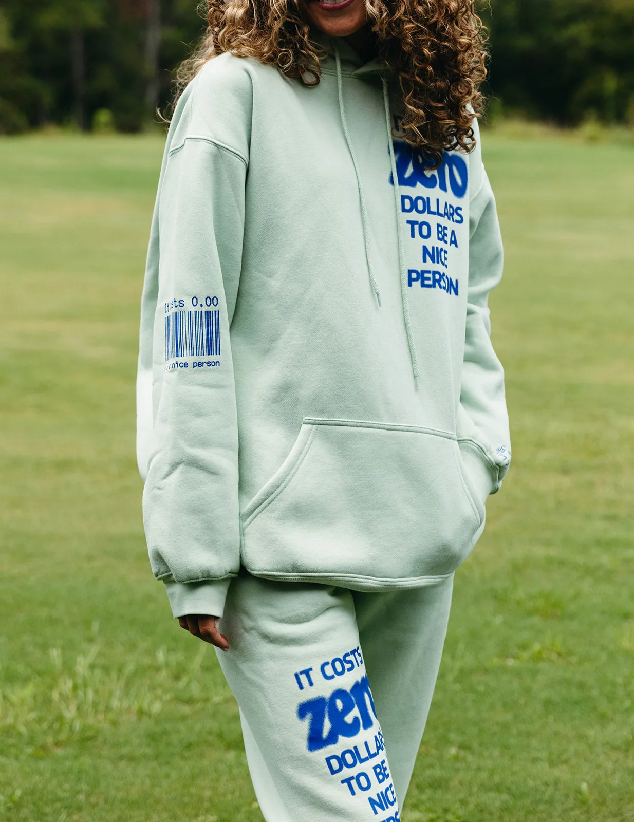 It Costs Zero Dollars Sweatpants - Seafoam