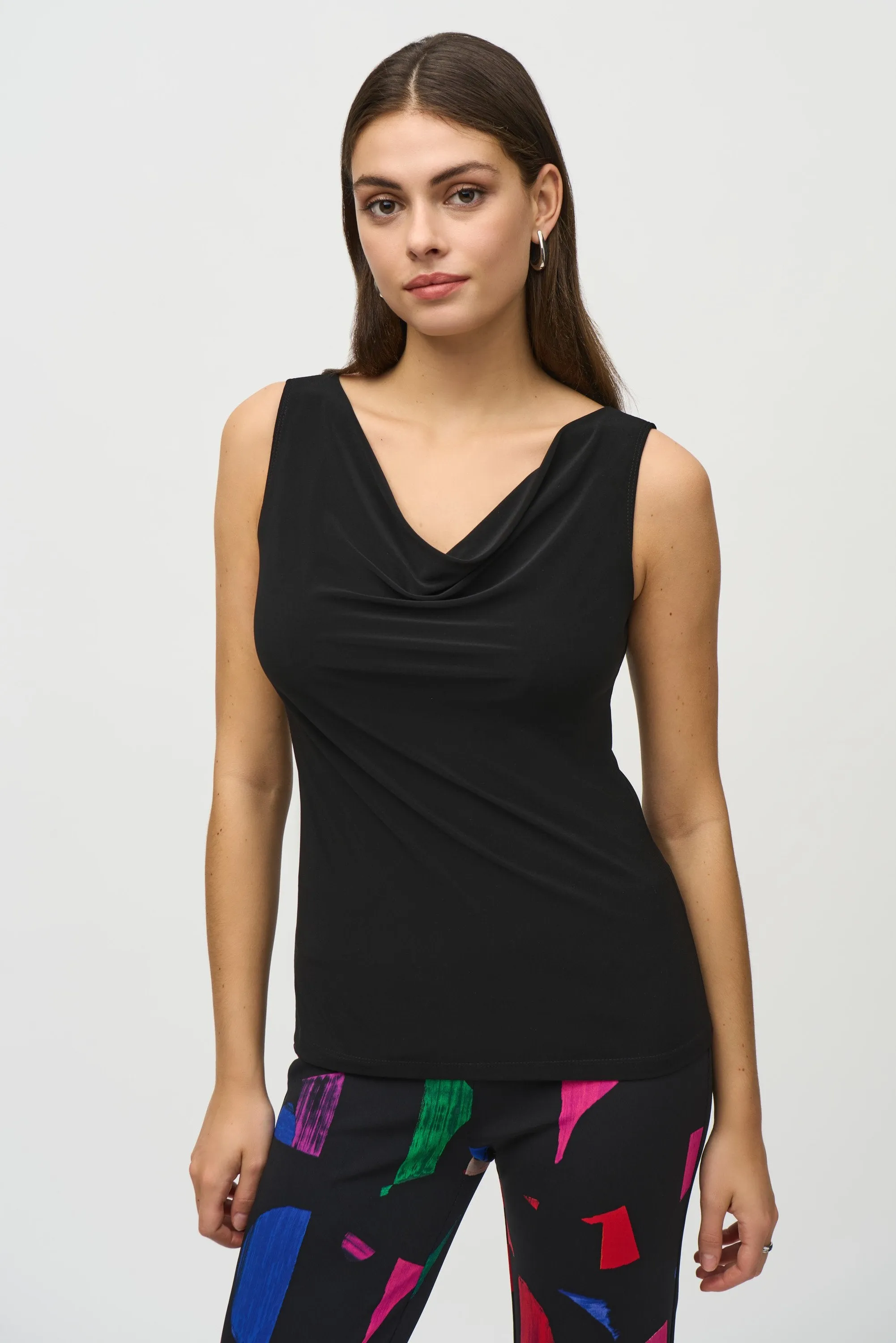 Joseph Ribkoff Women's Silky Knit Cowl Neck Camisole
