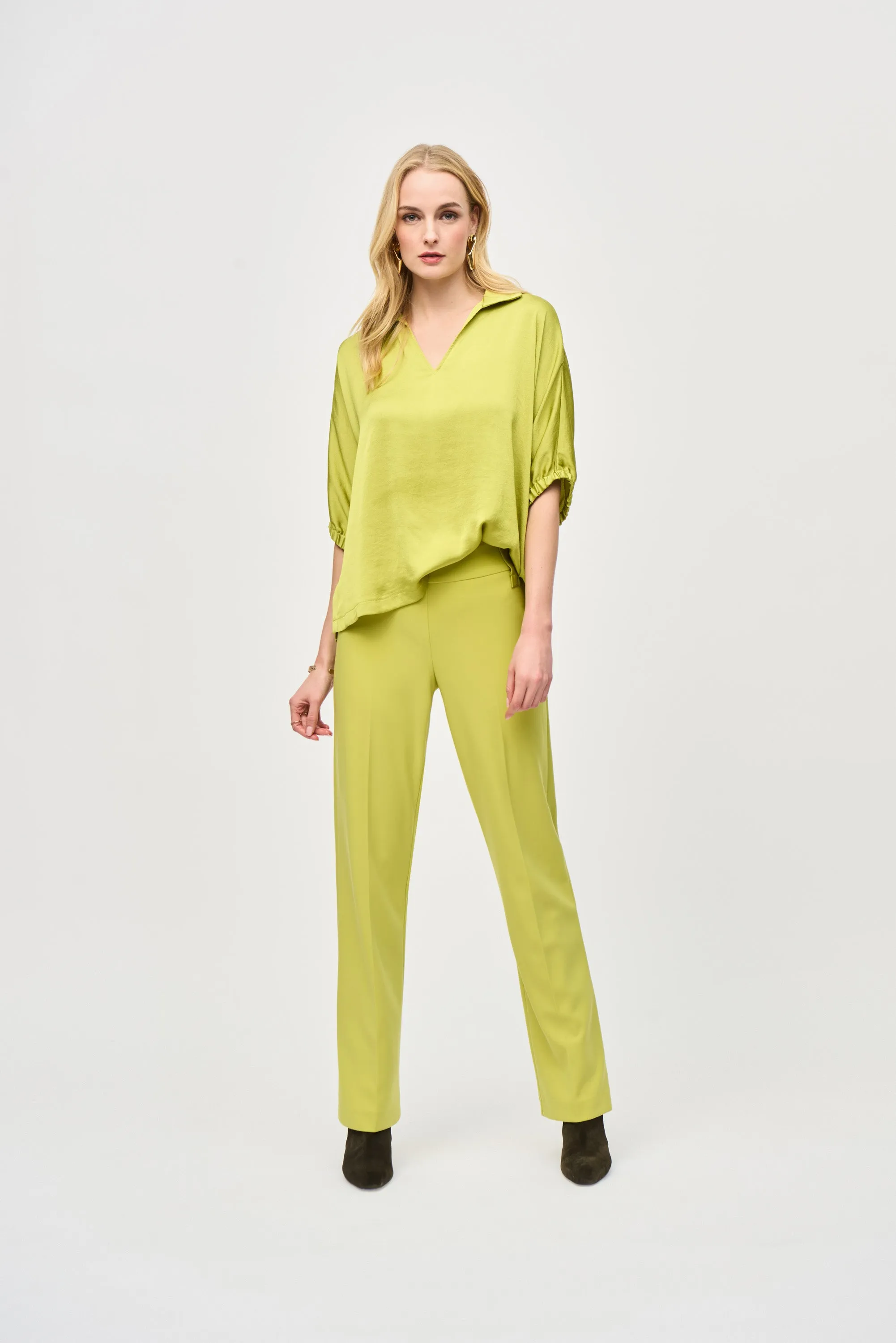 Joseph Ribkoff Women's Wide-Leg Pull-On Pants