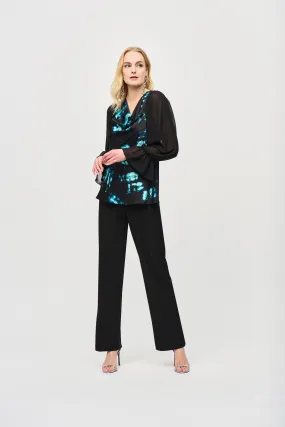 Joseph Ribkoff Women's Wide-Leg Pull-On Pants