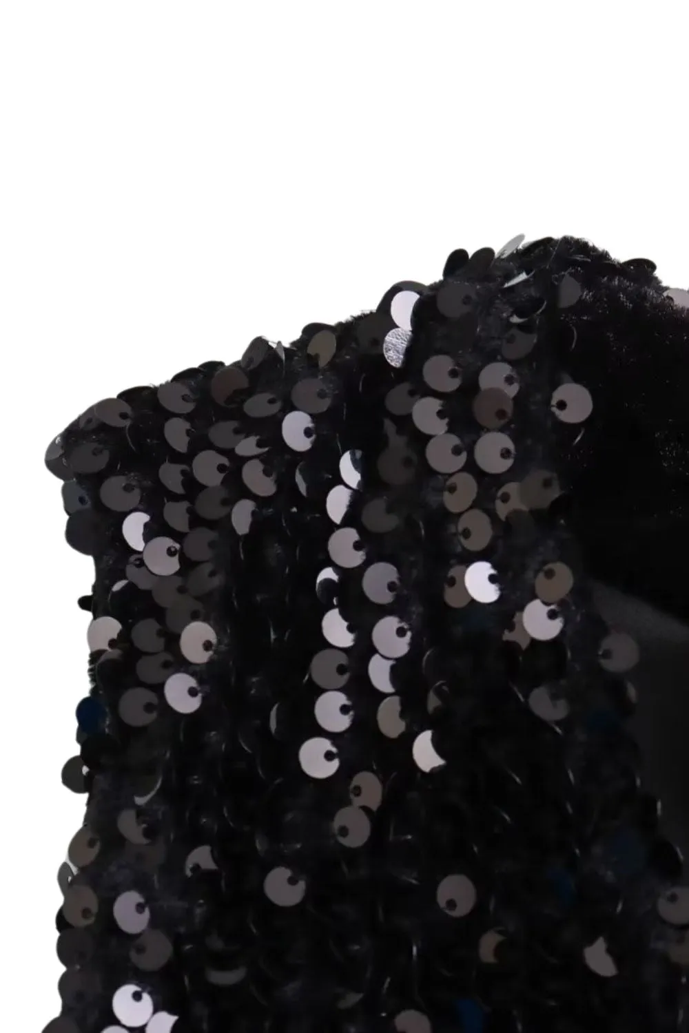 'Kaitlyn' Sequined Fitted Vest