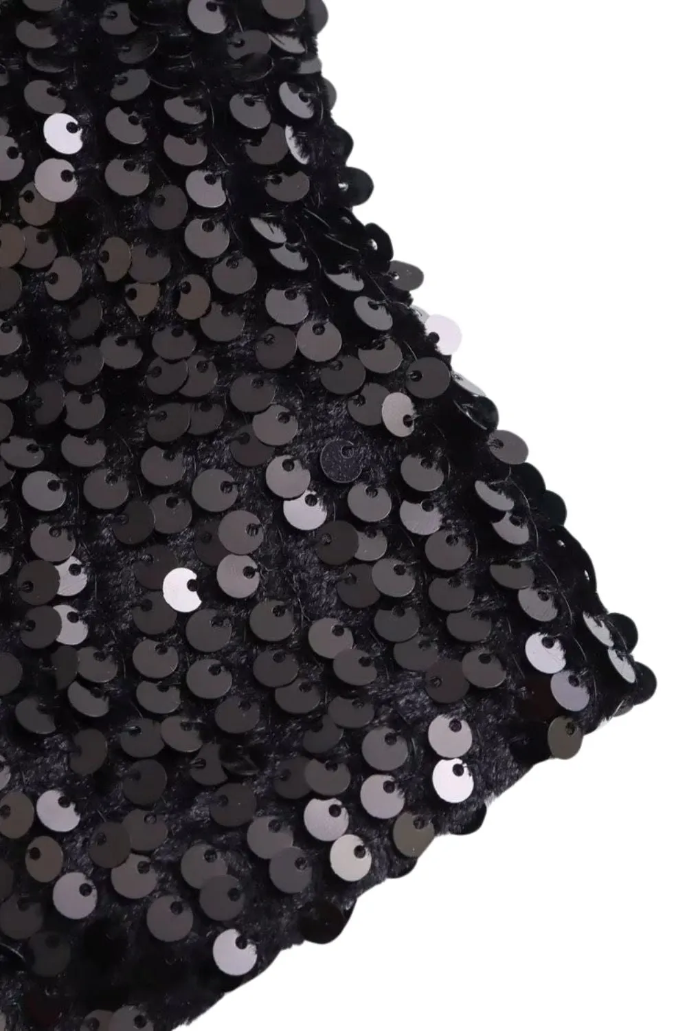 'Kaitlyn' Sequined Fitted Vest