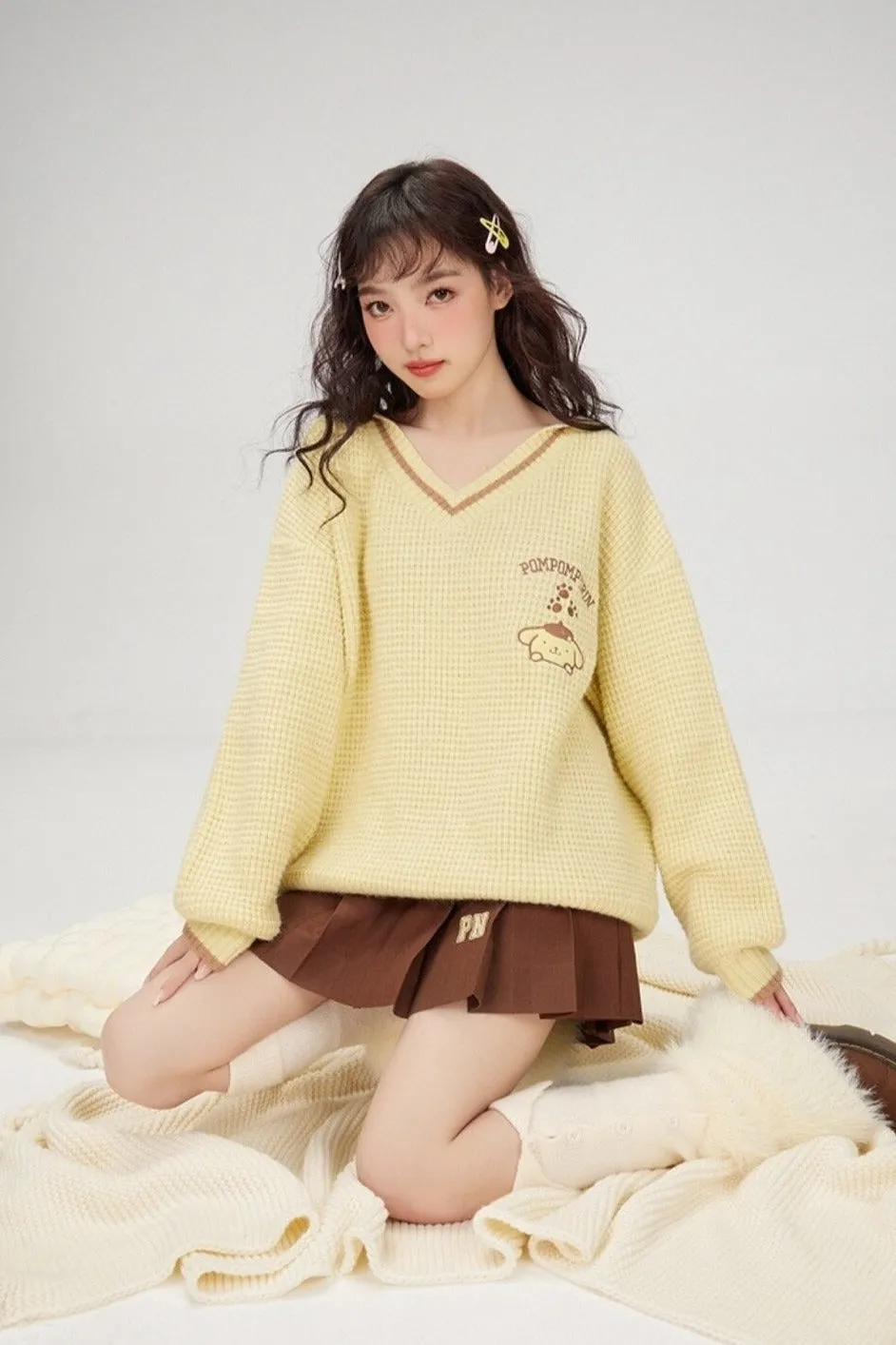 Kawaii Prepstar Sailor Pullover Sweater