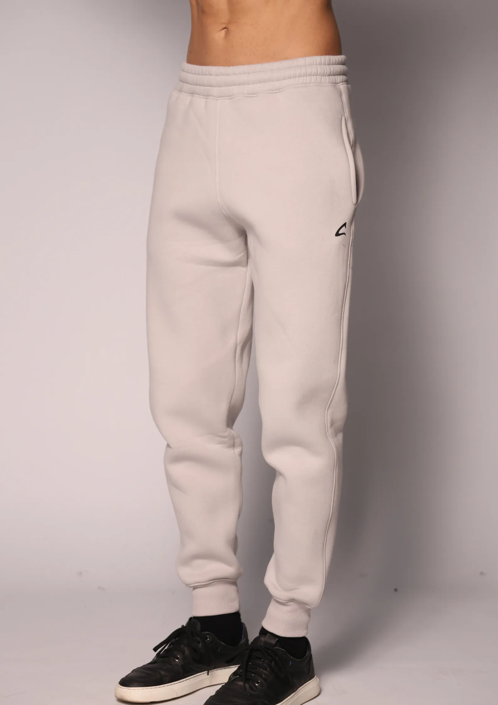 Label Patch Sweatpants for Men