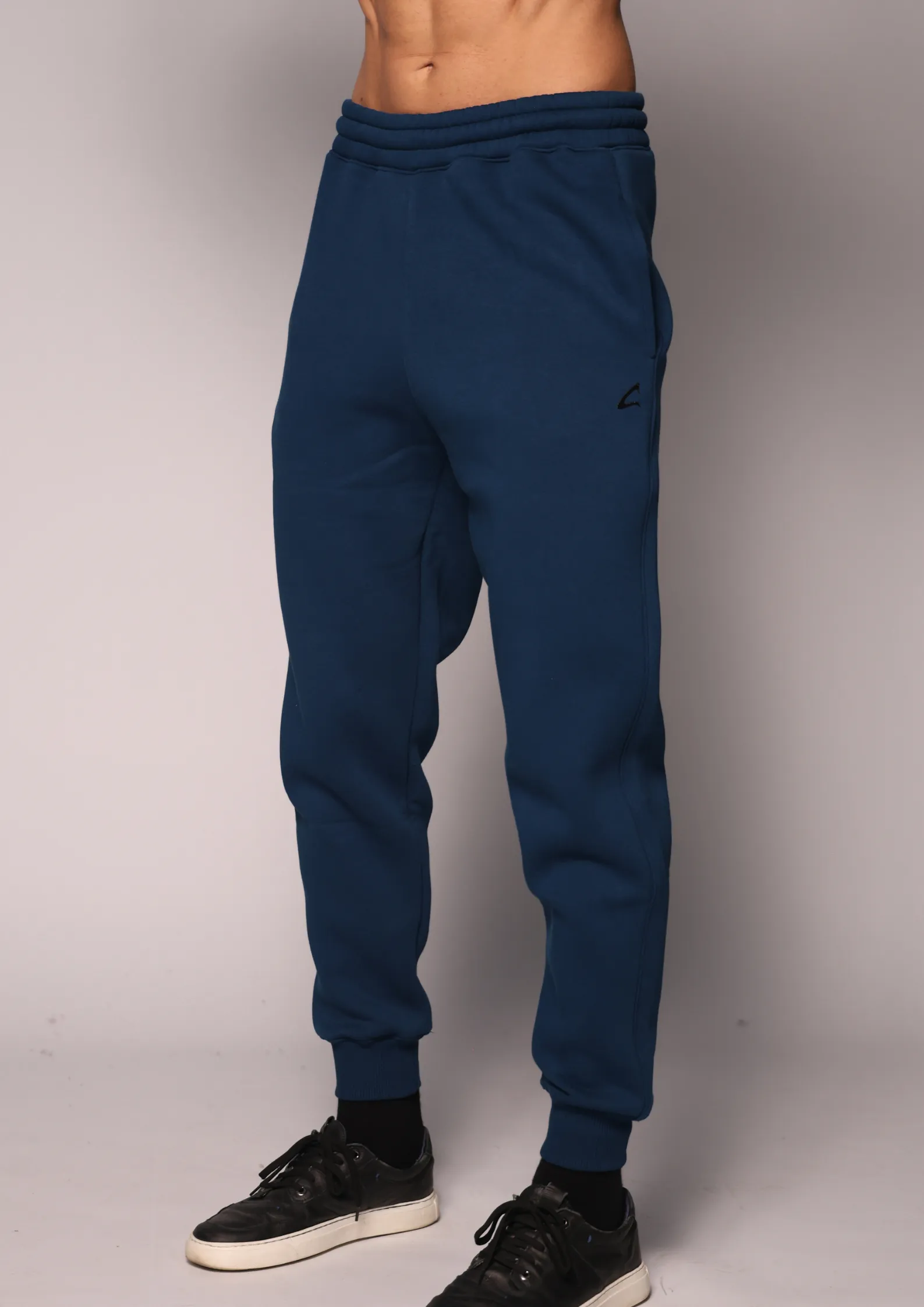 Label Patch Sweatpants for Men