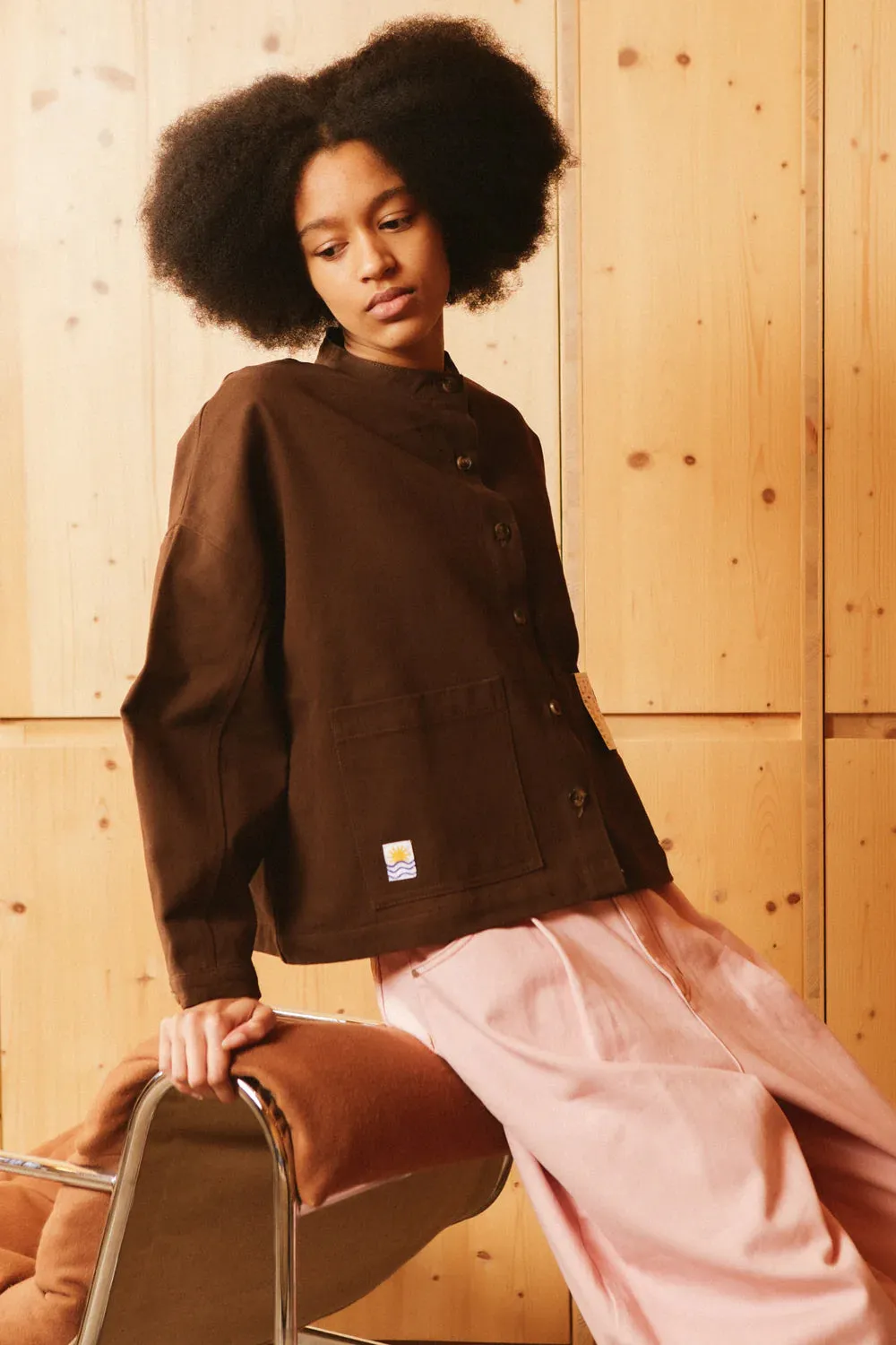 L.F. Markey Wide Chore Coat // Coffee