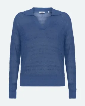 Lineas polo jumper 3056 - Blue Horizon